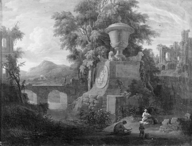 Paesaggio fluviale - Statens Museum for Kunst